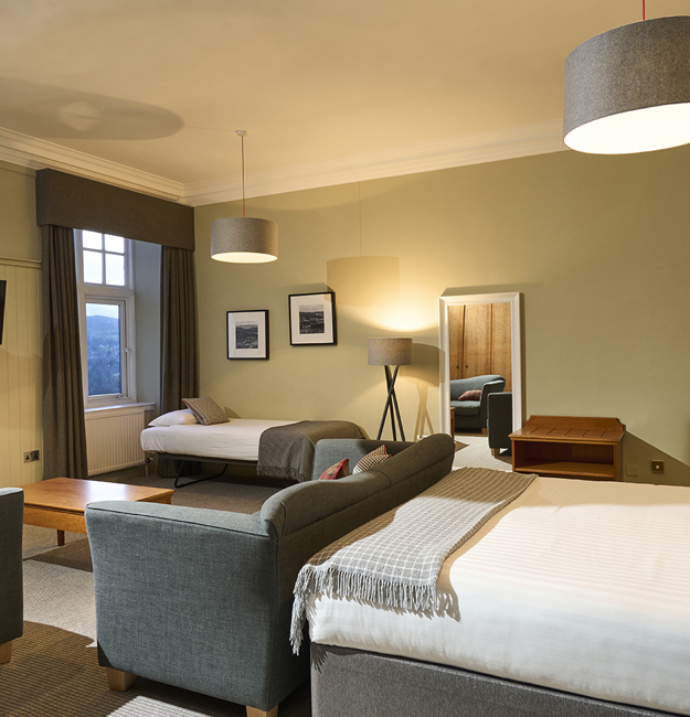 Feature Bedroom for 3